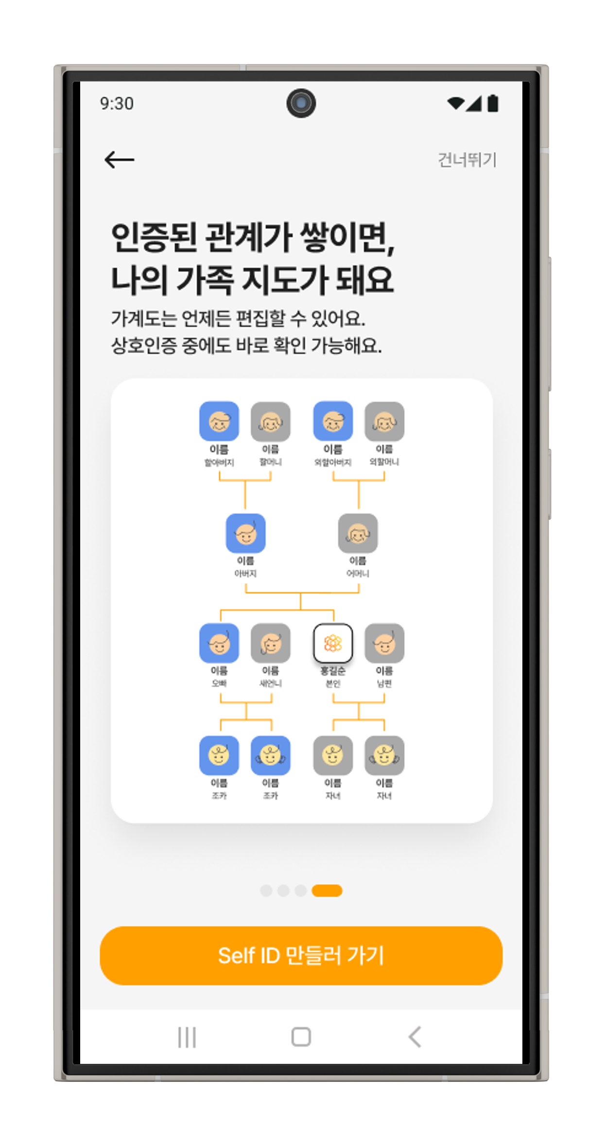 Smart Genealogy 화면 4
